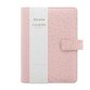 Organiser Confetti - f.to Personal - 187 x 153 x 40 mm - con cinturino - rosa - Filofax