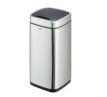 Cestino no touch - con sensore - 27 x 27 x 57 cm- 21 lt - argento metallizzato - Durable