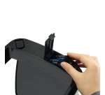 Cestino no touch - con sensore - 30,5 x 30,5 x 69 cm - 35 lt - argento metallizzato - Durable