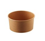 Bowl monouso Street Food - Ø 15 x H 7,5 cm - 1000 ml - avana/bianco - Leone - conf. 24 pezzi