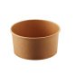Insalatiera Street Food - Ø 15 x H 7,5 cm - 1000 ml - avana/bianco - Leone - conf. 24 pezzi