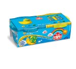 Pasta Glitter - 100gr - giallo/azzurro - conf. 2 pezzi - Didò