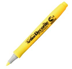 Marcatore Decorite - punta tonda - 1.0 mm - giallo - Artline