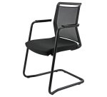 Seduta attesa Light LLS - con braccioli inclusi - nero - Unisit