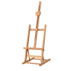 Cavalletto da tavolo BIG - legno di faggio - altezza tela max. 53 cm - 28 x 32 x 96 cm - DOM