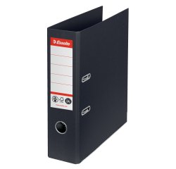 Registratore a leva - CO2 neutral - A4 - dorso 75 mm - nero - Esselte