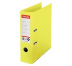 Registratore a leva - CO2 neutral - A4 - dorso 75 mm - giallo - Esselte