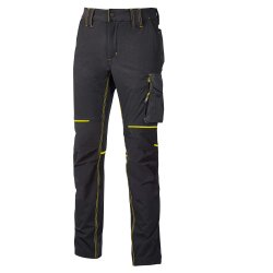 Pantalone da lavoro invernale U-Power World, nero