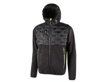 Giacca ibrida U-Power Spock, nero/giallo