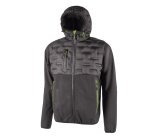 Giacca ibrida U-Power Spock, grigio/verde
