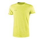 T-Shirt U-Power fluo giallo, 3 unità