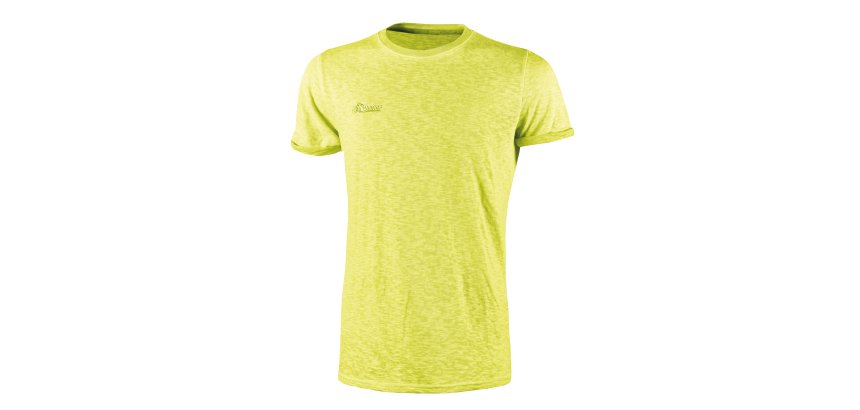 T-Shirt U-Power fluo giallo, 3 unità