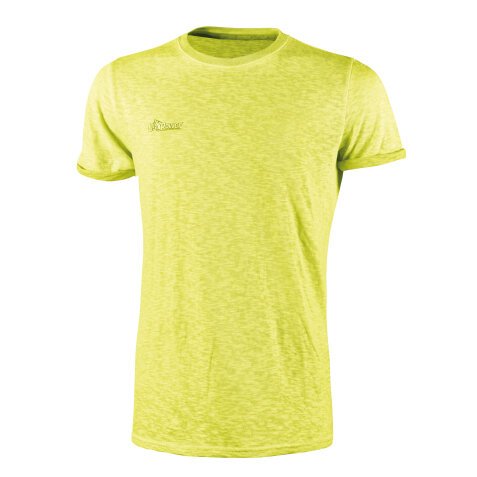 T-Shirt U-Power fluo giallo, 3 unità