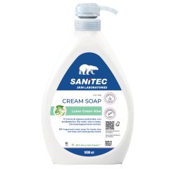 Crema di sapone Luxor Green Aloe - dispenser 1 L - aloe verde - Sanitec