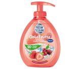 Sapone Gel - liquido - fragola/ciliegia - 300 ml - Fresh&Clean