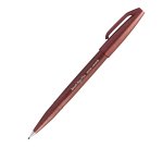 Pennarello Brush Sign Pen - marrone - Pentel