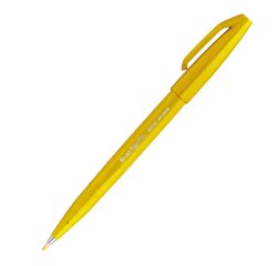 Pennarello Brush Sign Pen - giallo - Pentel