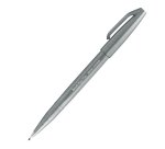 Pennarello Brush Sign Pen - grigio - Pentel