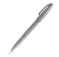 Pennarello Brush Sign Pen - grigio - Pentel