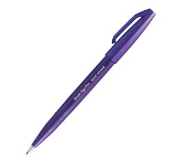 Pennarello Brush Sign Pen - viola - Pentel
