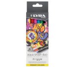 Pennarello Aqua Brush Duo - colori primari - Lyra - conf. 6 pezzi