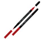 Pennarello Aqua Brush Duo - colori primari - Lyra - conf. 6 pezzi