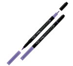 Pennarello Aqua Brush Duo - colori pastel - Lyra - conf. 6 pezzi