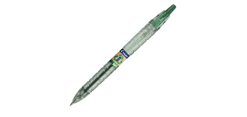 Penna a sfera scatto B2P Ecoball BeGreen - punta 1.0 mm - verde - Pilot