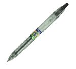 Penna a sfera scatto B2P Ecoball BeGreen - punta 1.0 mm - 10 refill B2P inclusi - nero - Pilot - conf. 10 pezzi