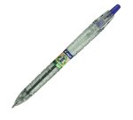 Penna a sfera scatto B2P Ecoball BeGreen - punta 1.0 mm - 10 refill B2P inclusi - blu - Pilot - conf. 10 pezzi