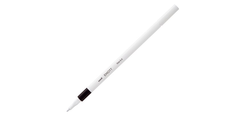 Fineliner Emott - tratto 0.4 mm - nero - Uni Mitsubishi