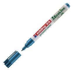 Marcatore permanente 25 Ecoline - punta tonda 1.0 mm - blu - Edding