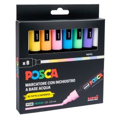 POSCA marker 8 pc(s) Multicolour