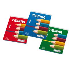 Blocco note Team - 5 mm - 21 x 29,7 cm - 50 gr - 50 fogli - Blasetti