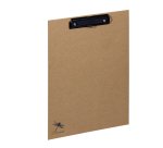 Portablocco Pure - A4 - in cartone - carta kraft - con molla fermafogli - Pagna