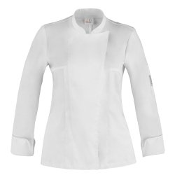 Giacca da chef donna Giblor's Celine, bianco