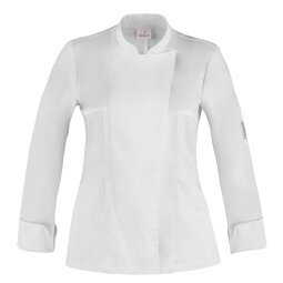 Giacca da chef donna Giblor's Celine, bianco