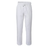 Pantalone da cuoco Giblor's Plutone, bianco