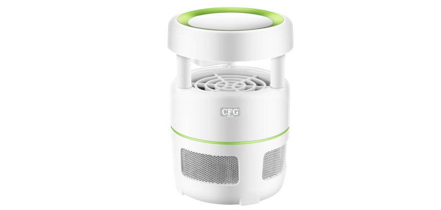 Cattura zanzare Zanza Trap compact led - con USB - 12,5 x 12,5 x 17,8 cm - CFG