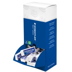 En_goma de borrar staedtler mars plastic 526/50 expositor de 40 unidades