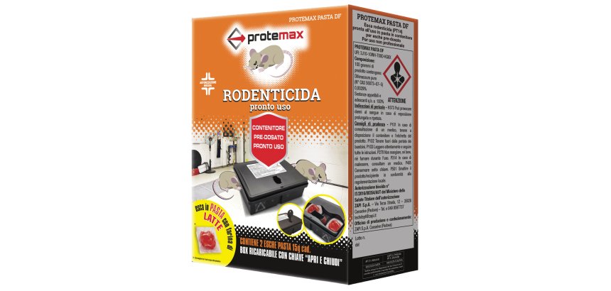 Box Topo kill esca rodenticida - Protemax