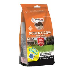 Busta rodenticida - 150 gr - pasta blu - Protemax
