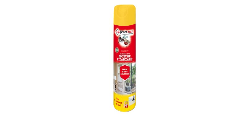 Insetticida spray mosche e zanzare - 500 ml - Protemax