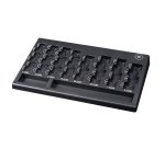 Vassoio portamonete Euro - PP riciclata - 310 x 185 x 30 mm - nero - Iternet