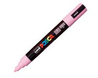 Marcatore a base d'acqua Uni Posca PC5M  - punta tonda media da 1,8mm a 2,5mm - rosa chiaro - Uni Mitsubishi