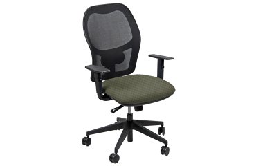 Seduta operativa Hubble HUHU - 4 blocchi - con braccioli regolabili - beige - Unisit