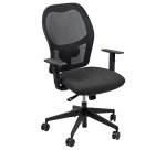 Seduta operativa Hubble HUHU - tessuto Fashion - braccioli regolabili - grigio chiaro - Unisit
