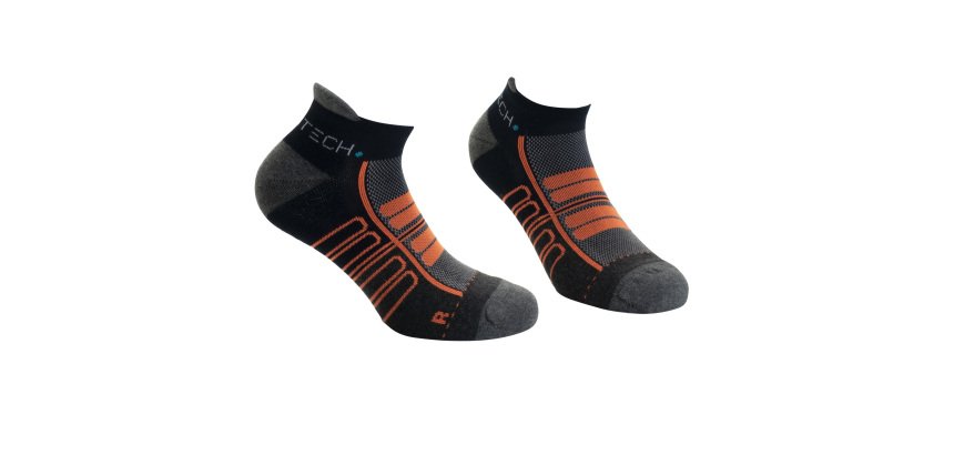 Calze fantasmino Rossini  Cervinia, blu/arancio, 2 paia