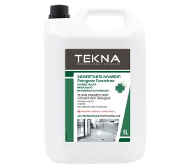 Disinfettante detergente - per pavimenti - concentrato - 5 lt - Tekna