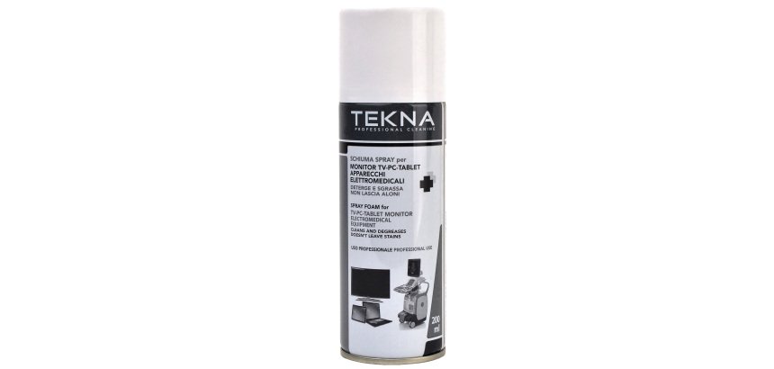 Schiuma spray per monitor/pc/tablet/tv - 200 ml - Tekna